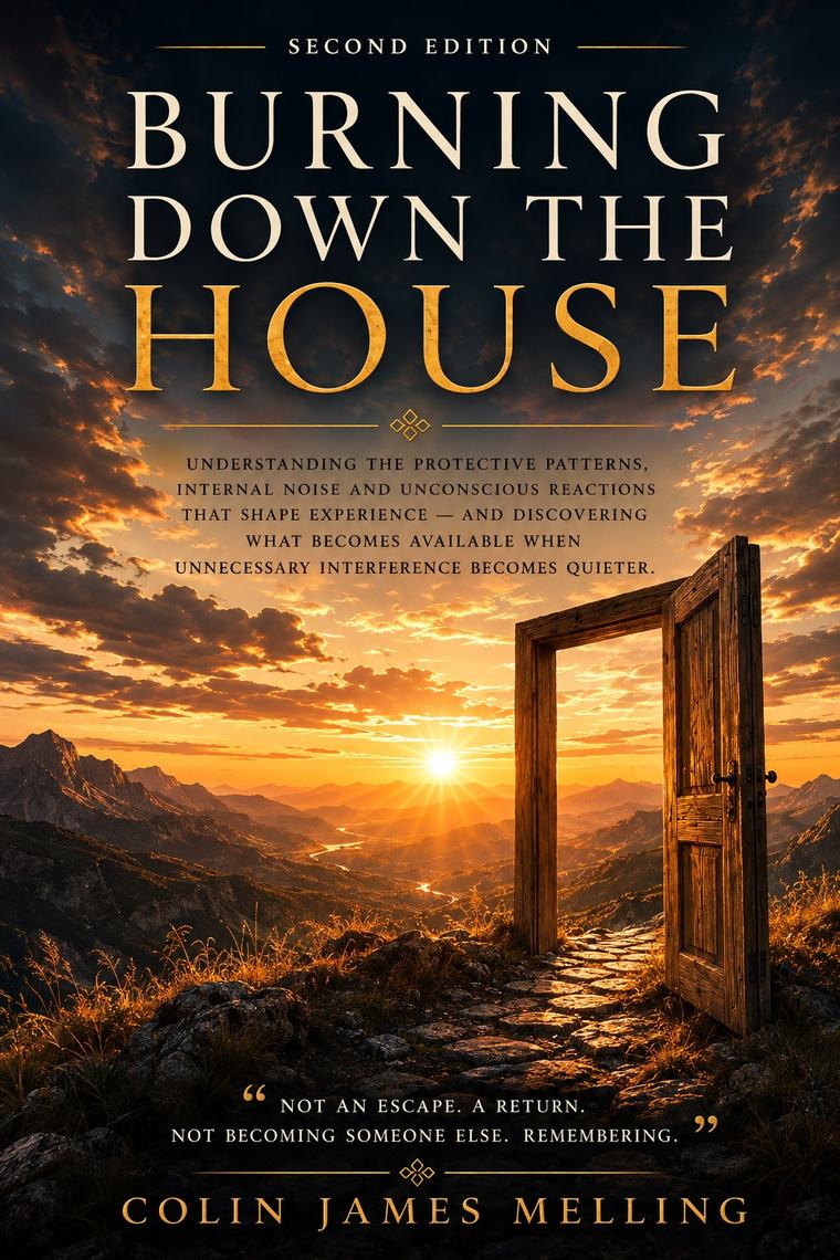 The cover of Burning Down the House, Second Edition, by Colin James Melling